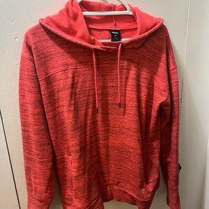 Reebok Red Heathered Hoodie